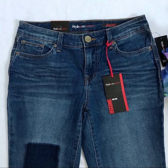 Style & Co. NWT Mid Rise Jegging Women Various - Picture 3 of 11
